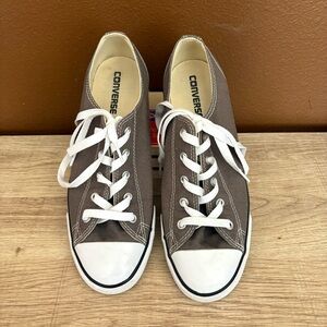 Grey Converse All Star Low top sneakers, Women’s Size 10